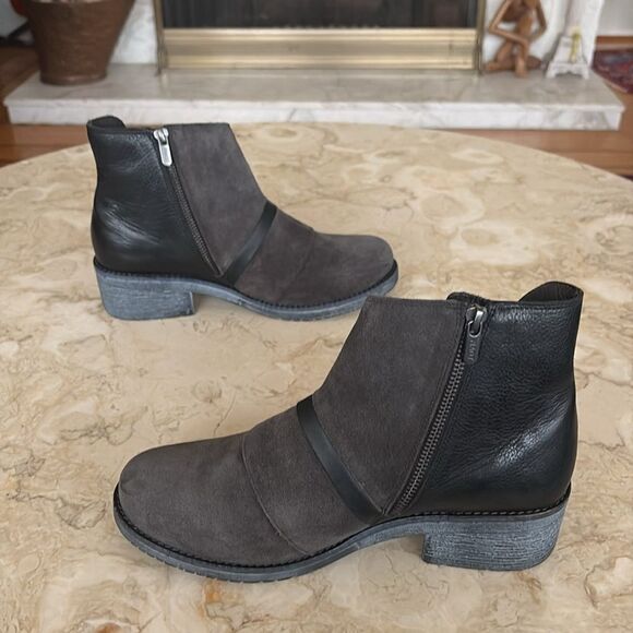 Naot Emerald Leather & Suede Ankle Boots - Picture 7 of 12